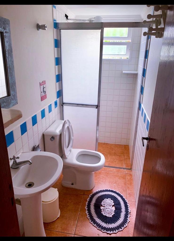 Casa Azul Piscina Nas Toninhas Ubatuba
