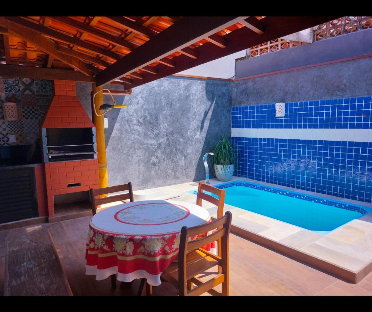 Casa de férias Casa Azul Piscina Nas Toninhas *