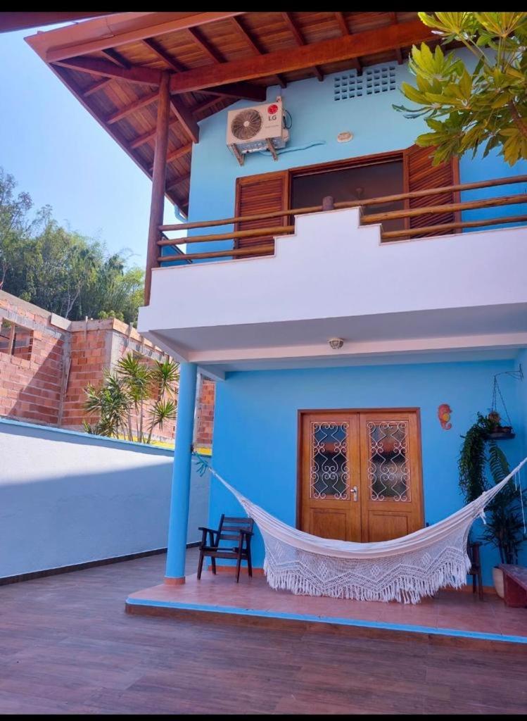 Casa Azul Piscina Nas Toninhas Ubatuba